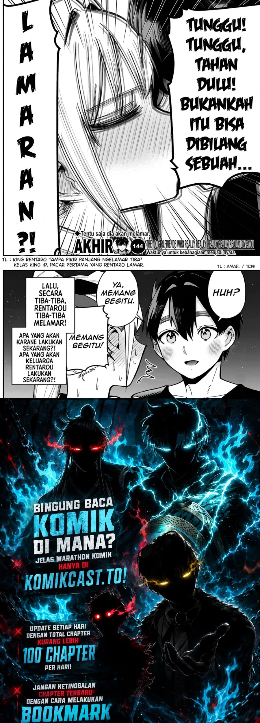 Kimi no Koto ga Dai Dai Dai Dai Daisuki na 100-ri no Kanojo Chapter 144 Gambar 19