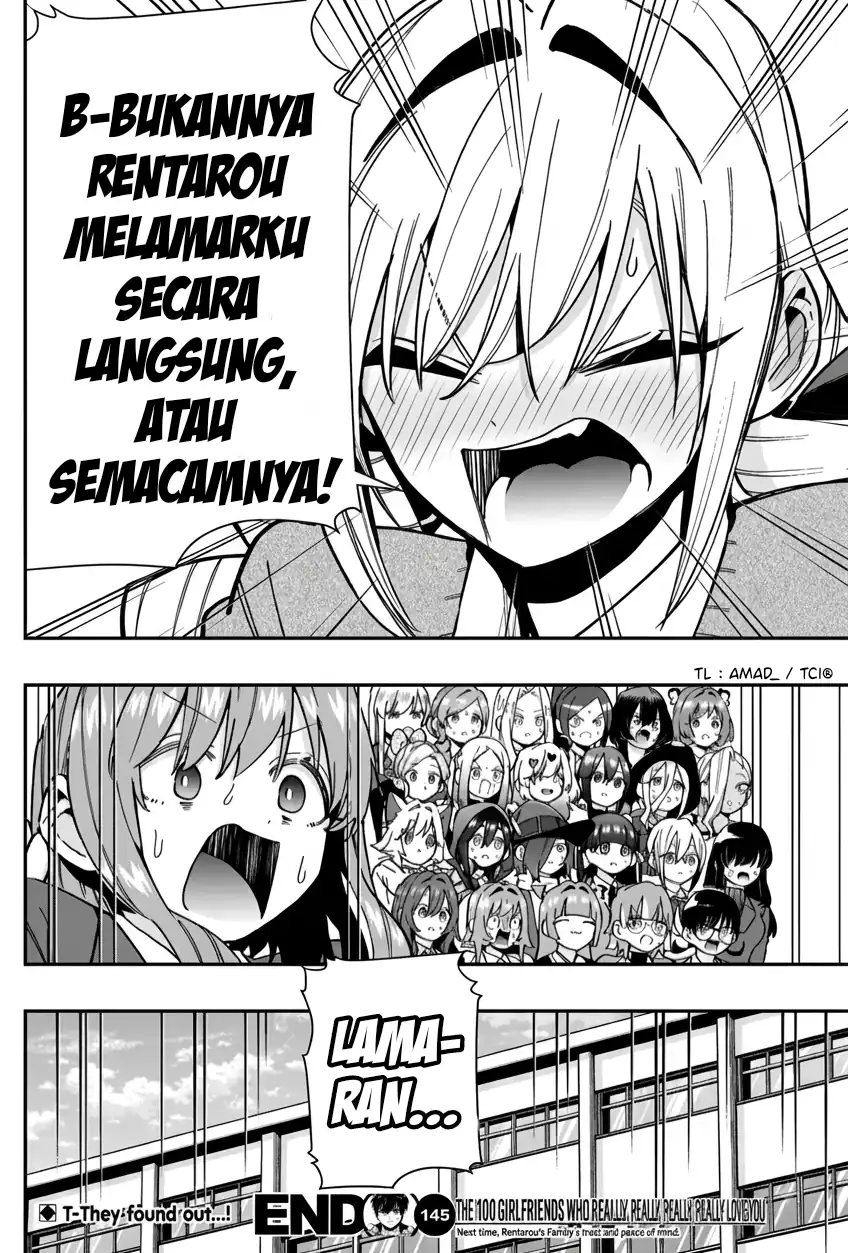Kimi no Koto ga Dai Dai Dai Dai Daisuki na 100-ri no Kanojo Chapter 145 Gambar 18