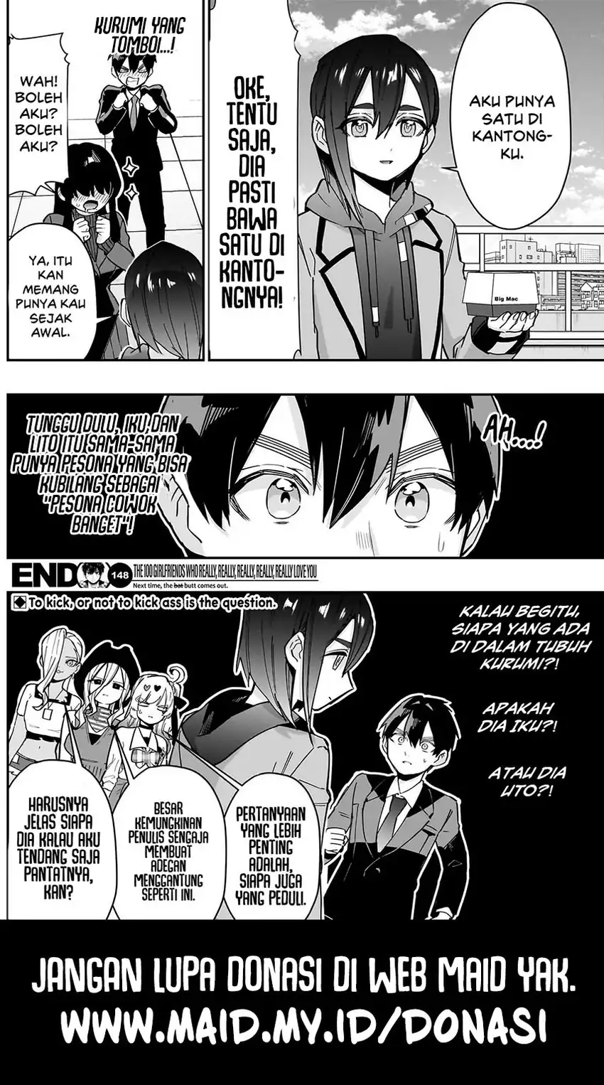 Kimi no Koto ga Dai Dai Dai Dai Daisuki na 100-ri no Kanojo Chapter 148 Gambar 22