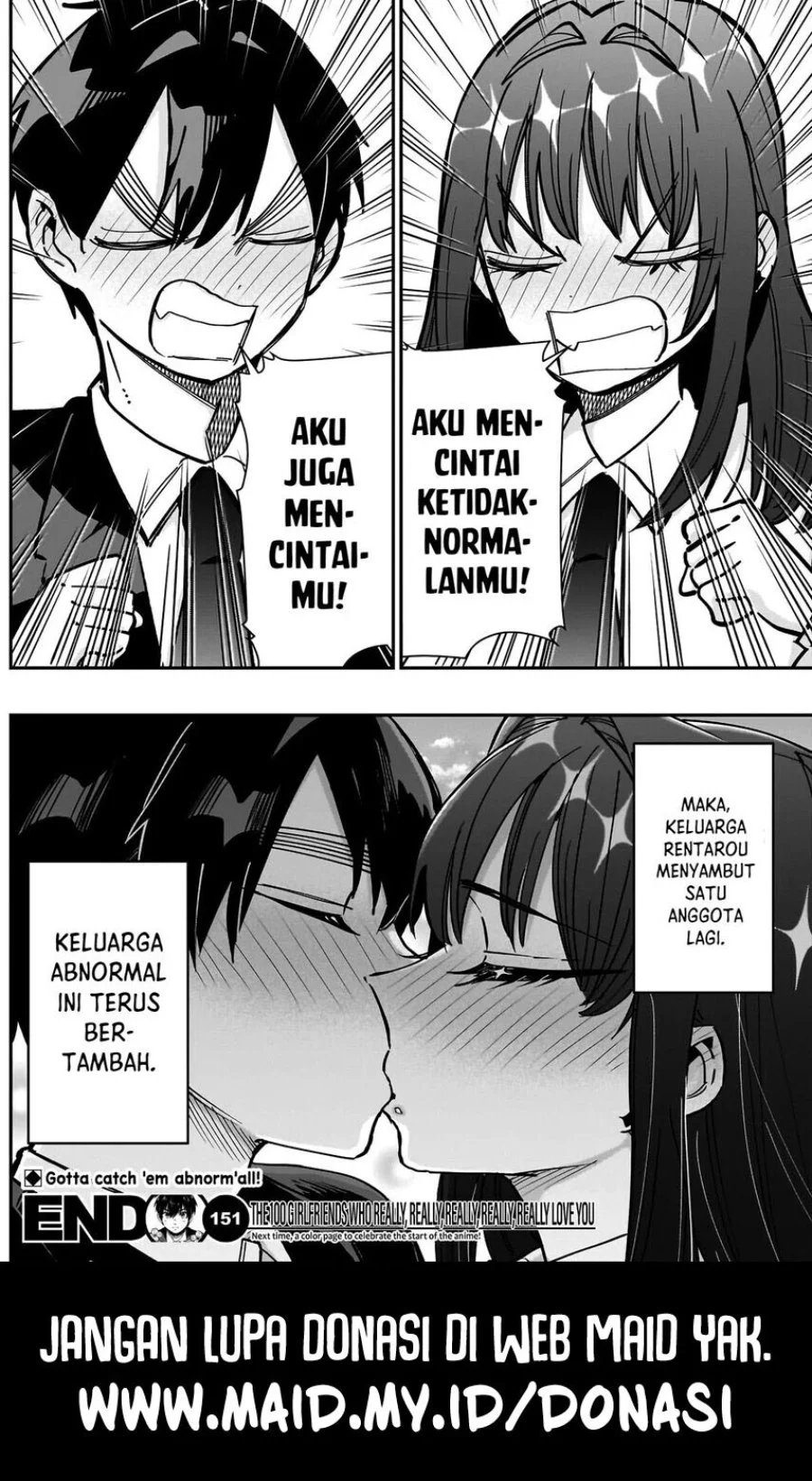 Kimi no Koto ga Dai Dai Dai Dai Daisuki na 100-ri no Kanojo Chapter 151 Gambar 20