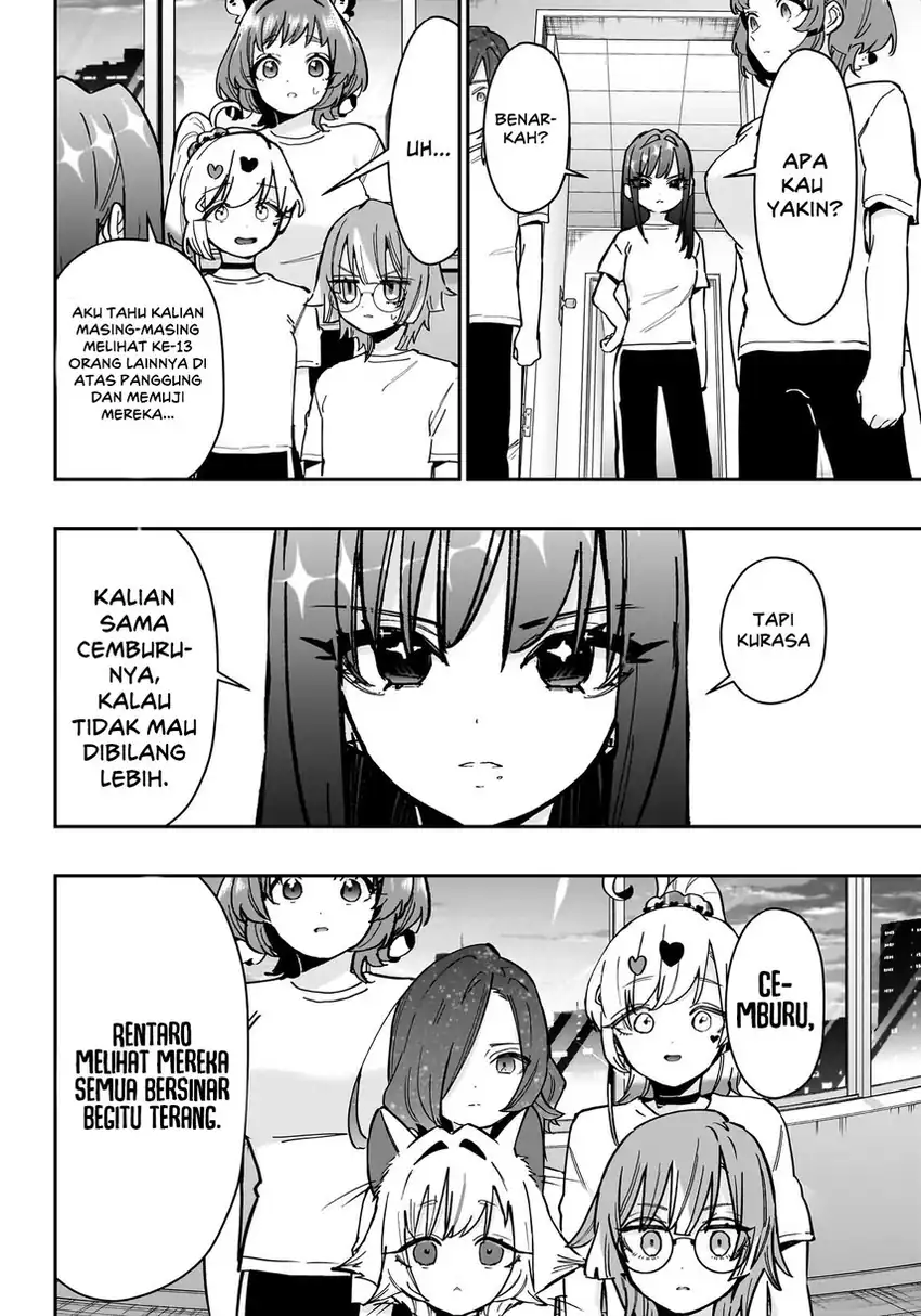 Kimi no Koto ga Dai Dai Dai Dai Daisuki na 100-ri no Kanojo Chapter 152 halaman 15