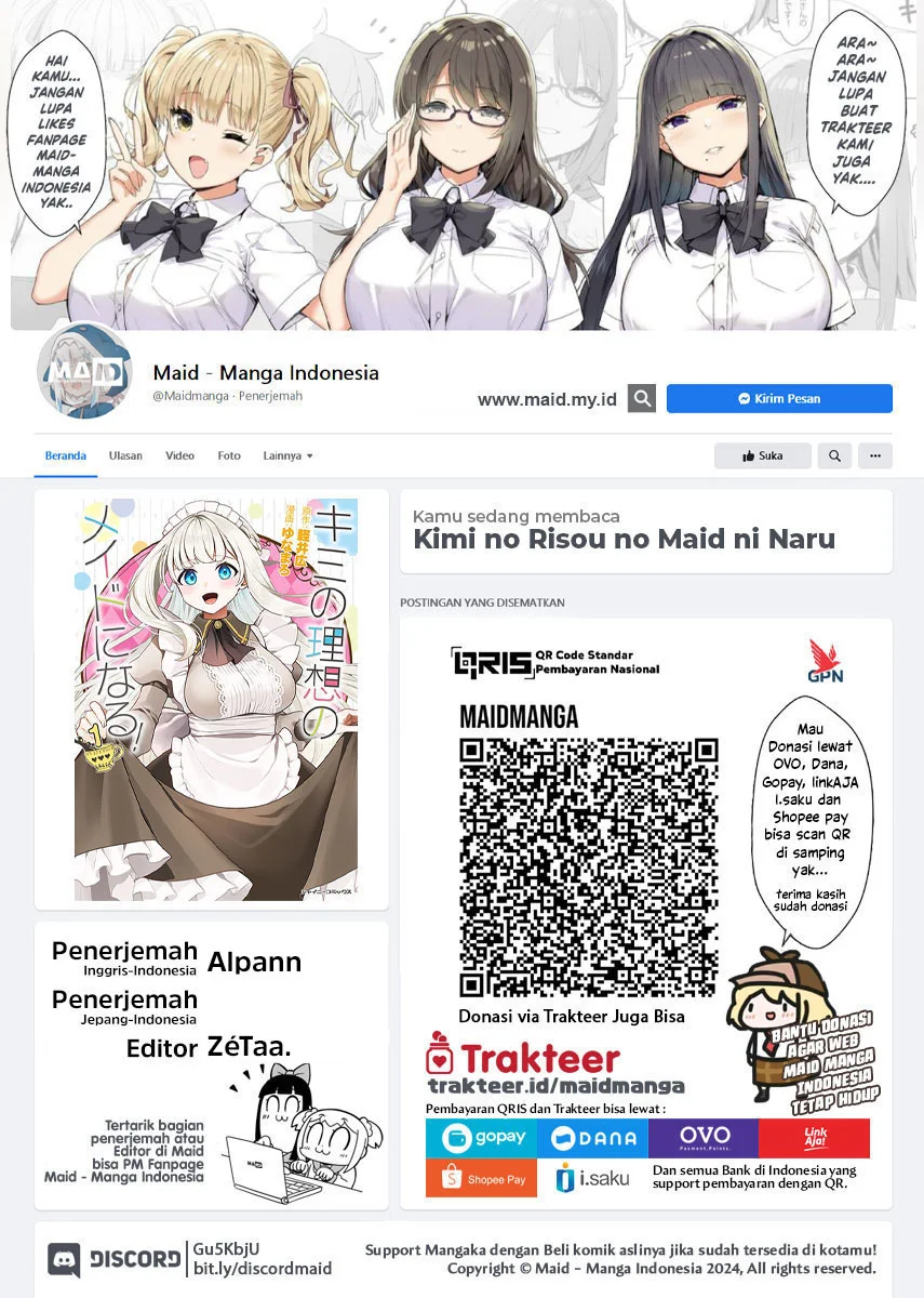 Manga Kimi no Risou no Maid ni Naru! Chapter 16 gambar 2