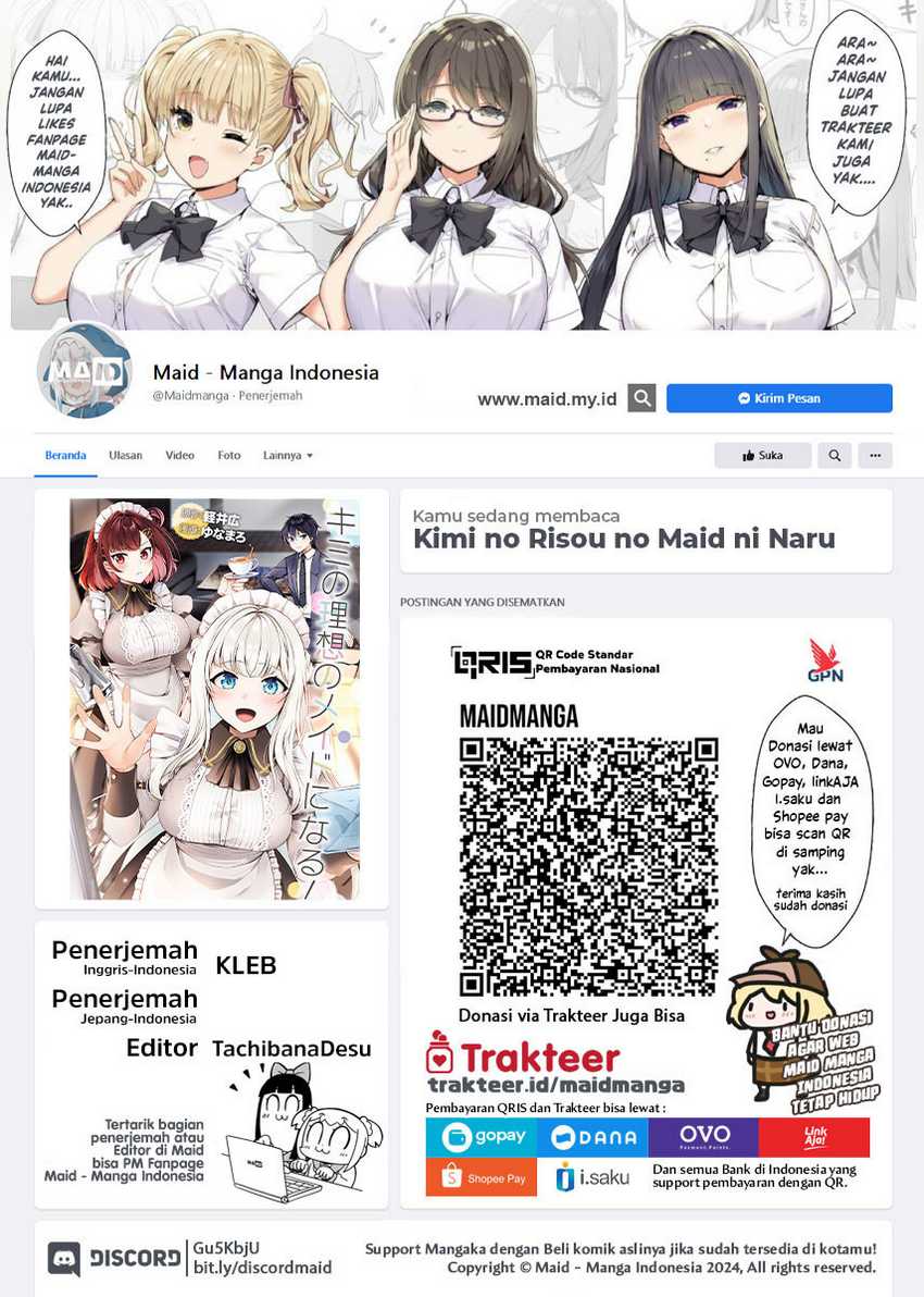 Baca Manga Kimi no Risou no Maid ni Naru! Chapter 4 Gambar 2