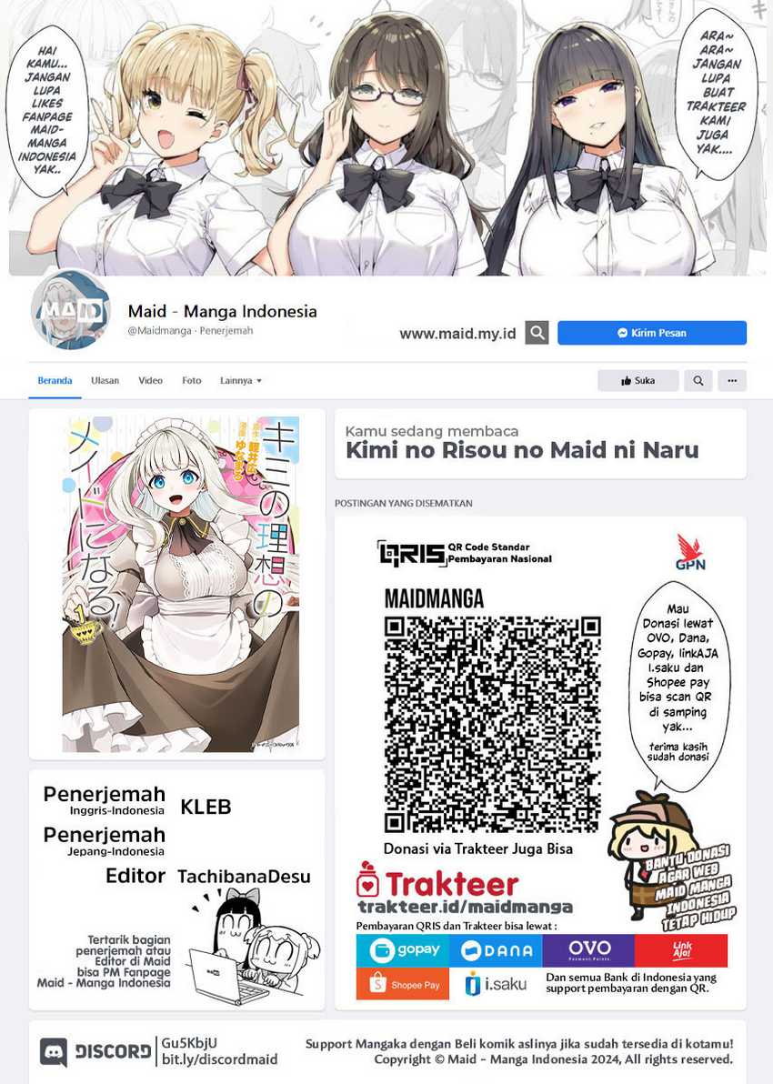 Baca Manga Kimi no Risou no Maid ni Naru! Chapter 6 Gambar 2