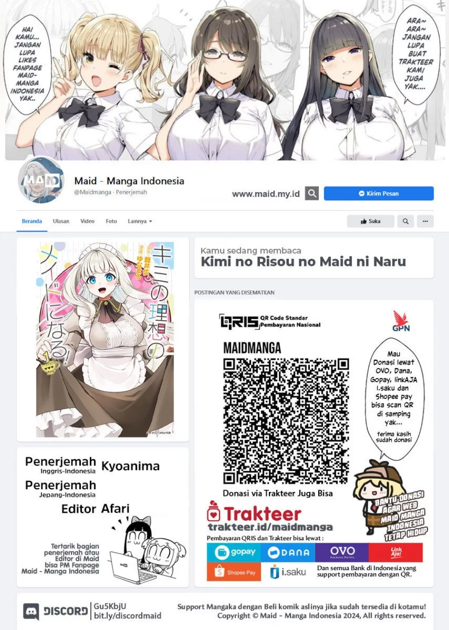 Baca Manga Kimi no Risou no Maid ni Naru! Chapter 9 Gambar 2