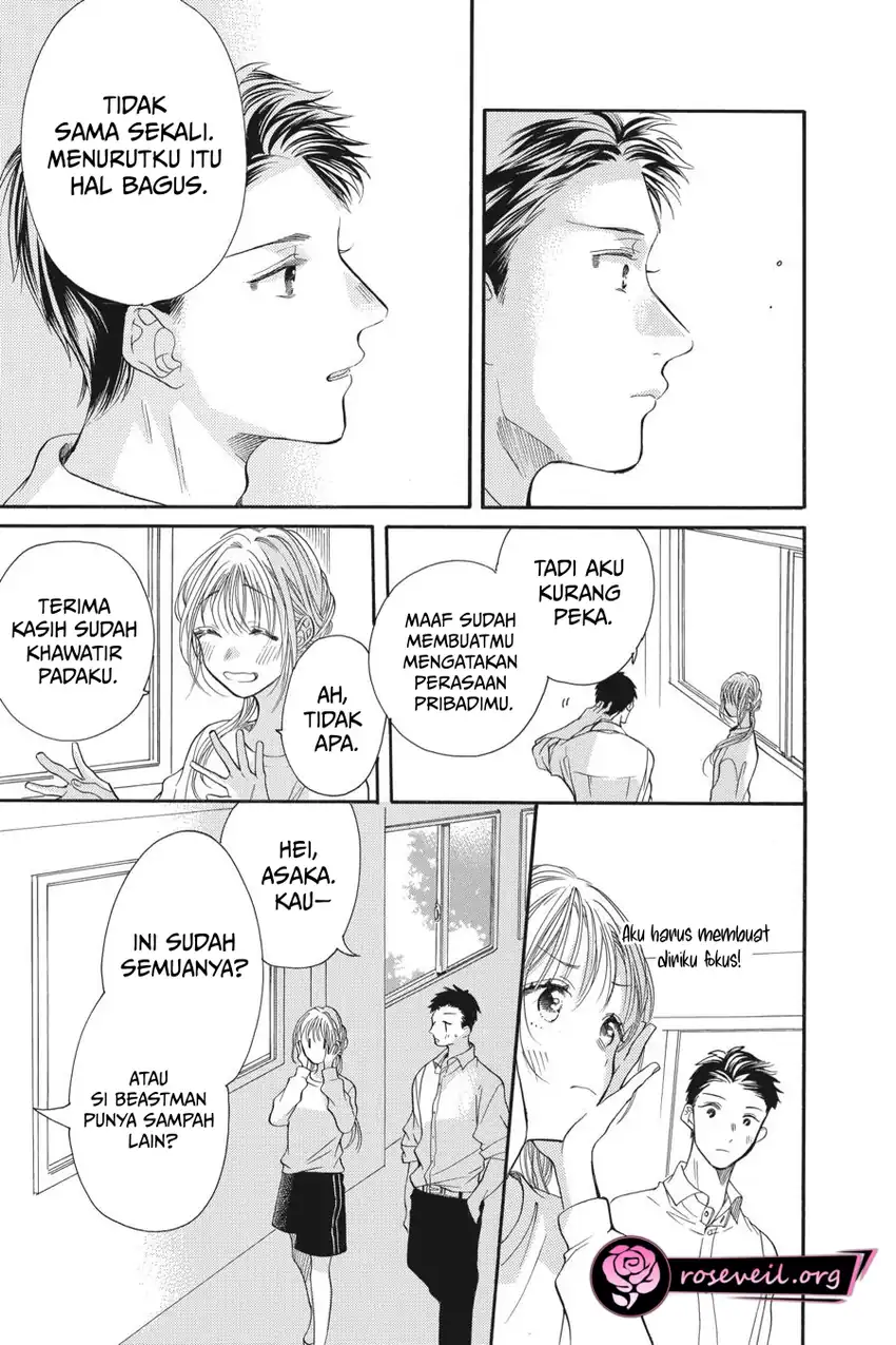 Kimi to Koete Koi ni Naru Chapter 3 Gambar 11