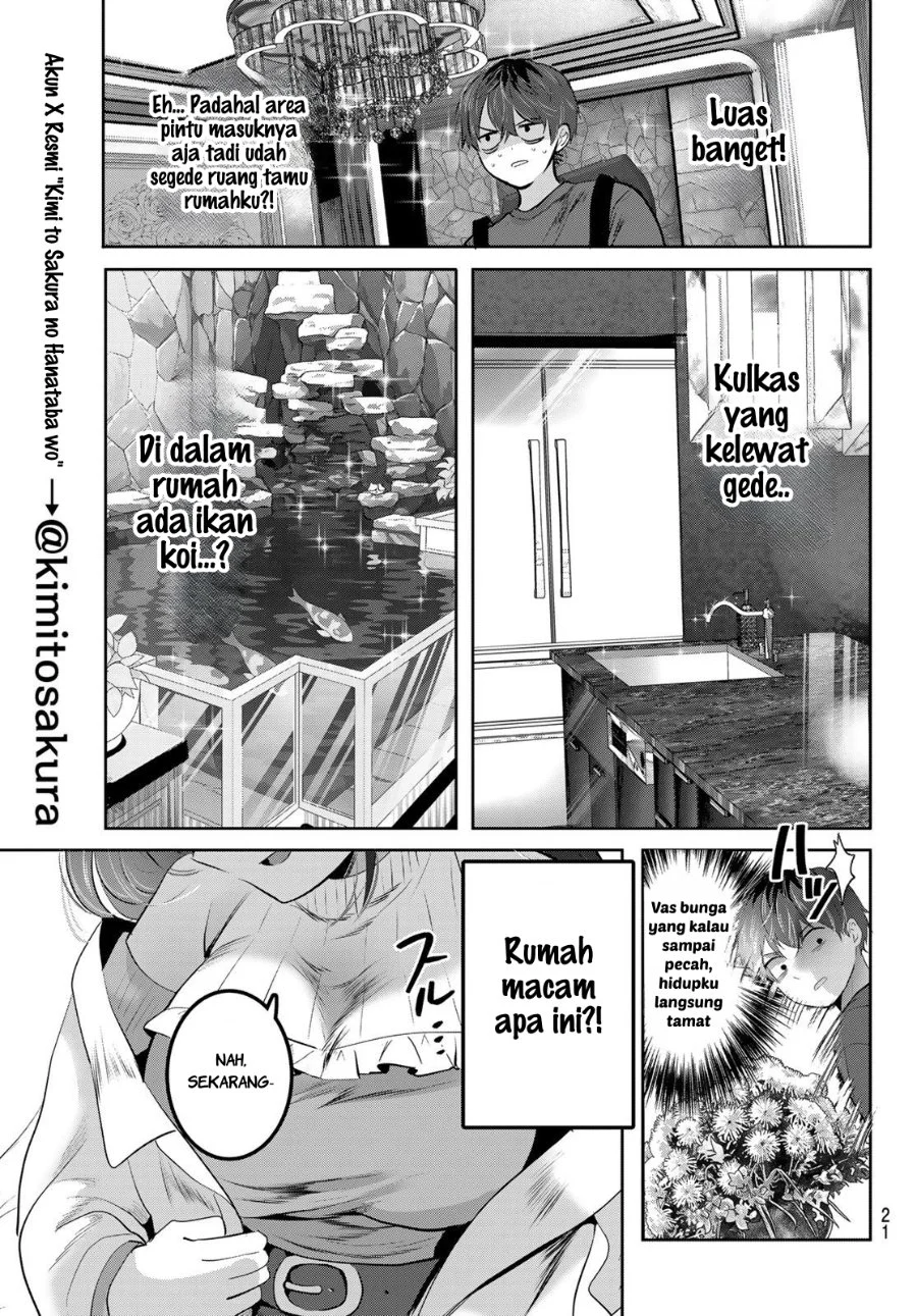 Kimi to Sakura no Hanataba wo - Denshi Gentei Egaki Oroshi Tokuten-tsuki Chapter 1 halaman 18