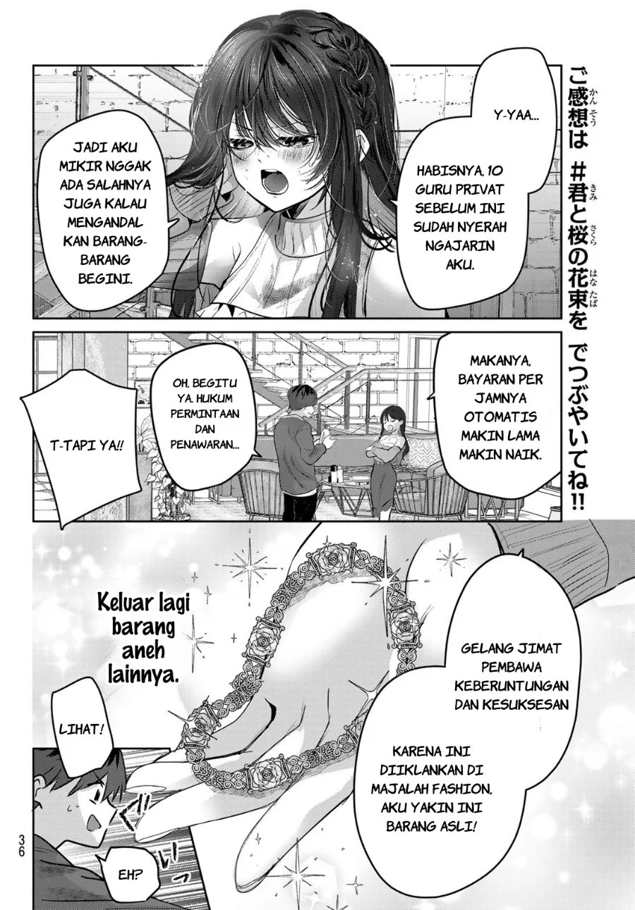 Kimi to Sakura no Hanataba wo - Denshi Gentei Egaki Oroshi Tokuten-tsuki Chapter 1 halaman 33