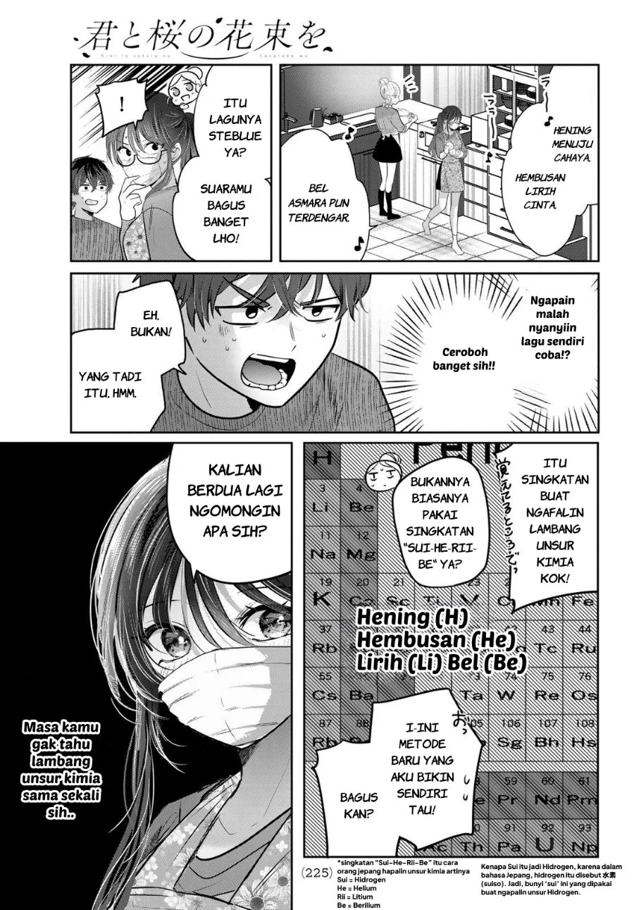Kimi to Sakura no Hanataba wo - Denshi Gentei Egaki Oroshi Tokuten-tsuki Chapter 2 halaman 24