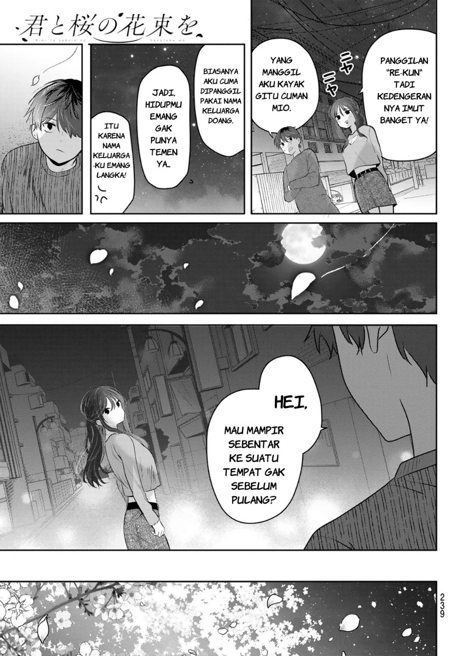 Kimi to Sakura no Hanataba wo - Denshi Gentei Egaki Oroshi Tokuten-tsuki Chapter 2 halaman 38