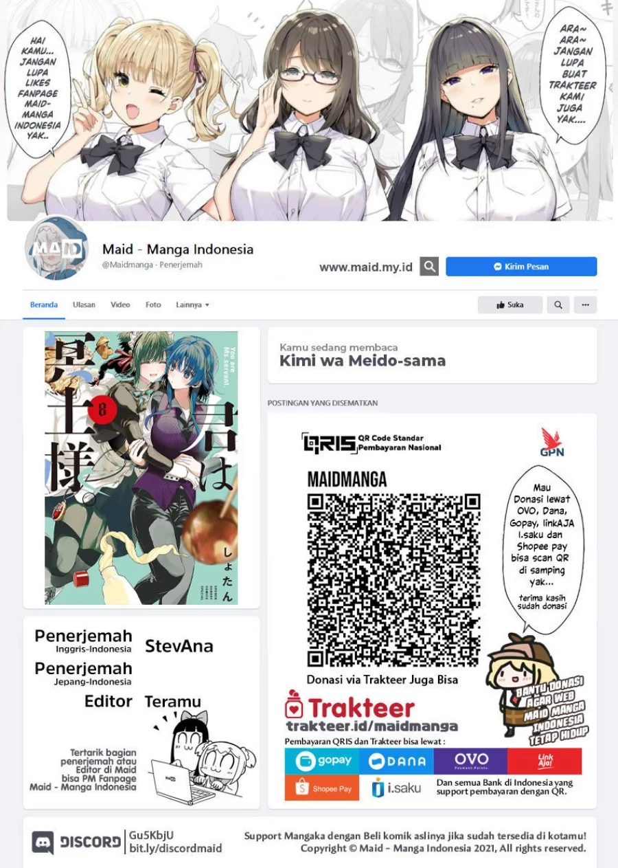 Baca Manga Kimi wa Meido-sama Chapter 42 Gambar 2