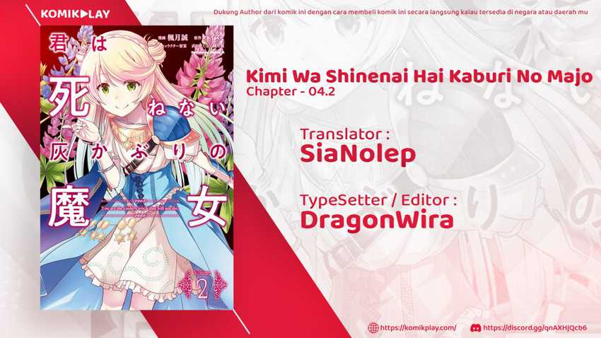 Baca Manga Kimi wa Shinenai Hai Kaburi no Majo Chapter 4.2 Gambar 2
