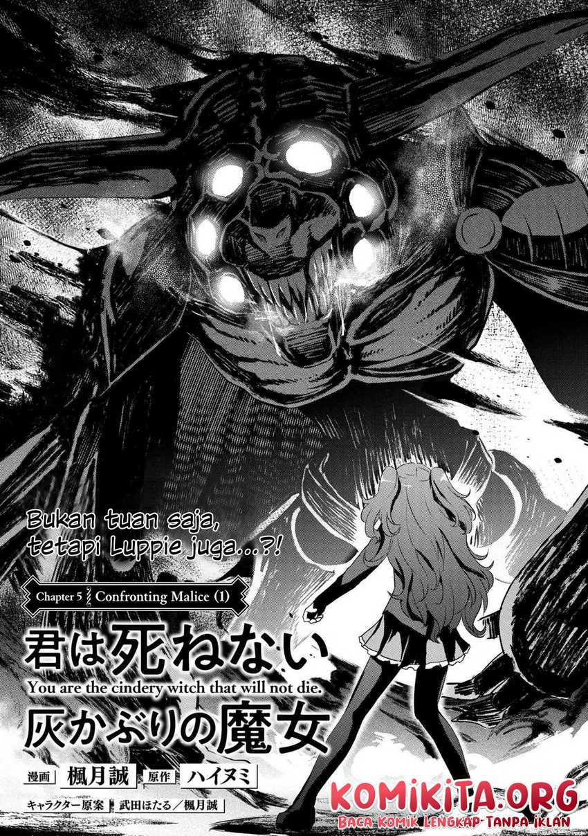 Kimi wa Shinenai Hai Kaburi no Majo Chapter 5.1 Gambar 5