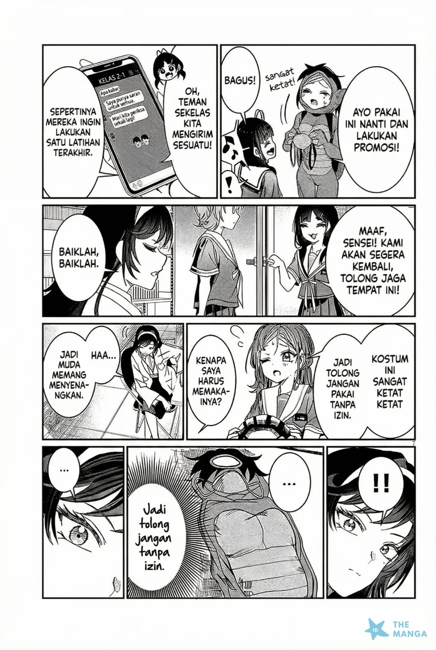 kimi wa yakamashi tojite yo kuchi wo chapter 34 - Page 8