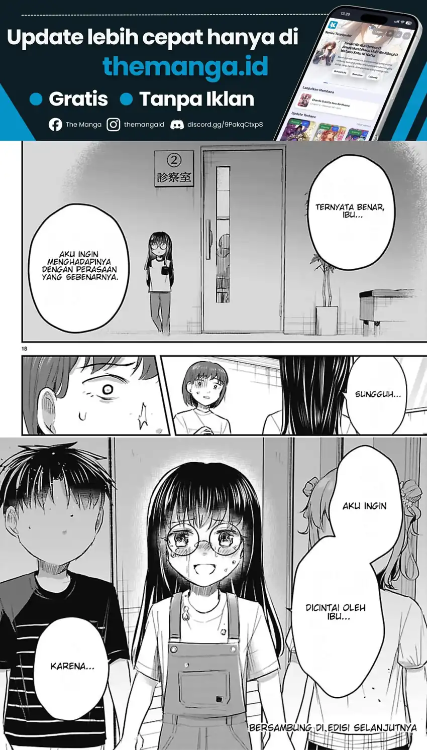 Kimi wa Yotsuba no Clover Chapter 104 Gambar 19