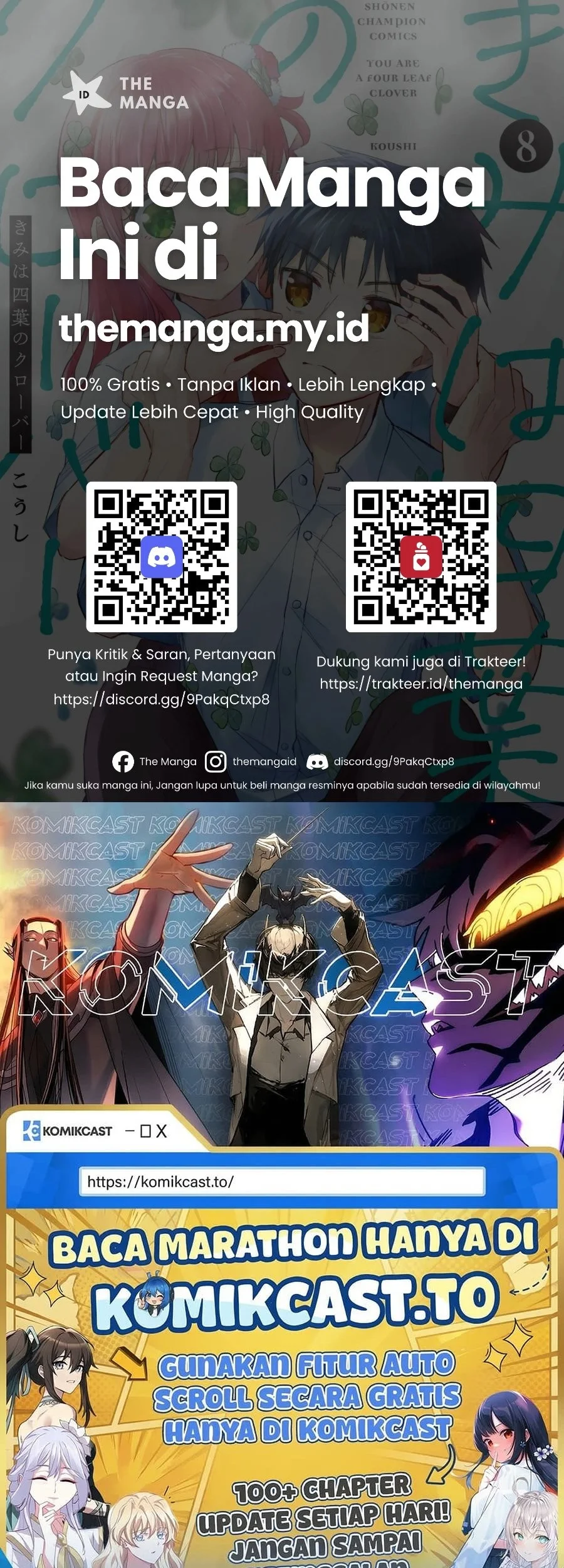 Kimi wa Yotsuba no Clover Chapter 69 Gambar 20