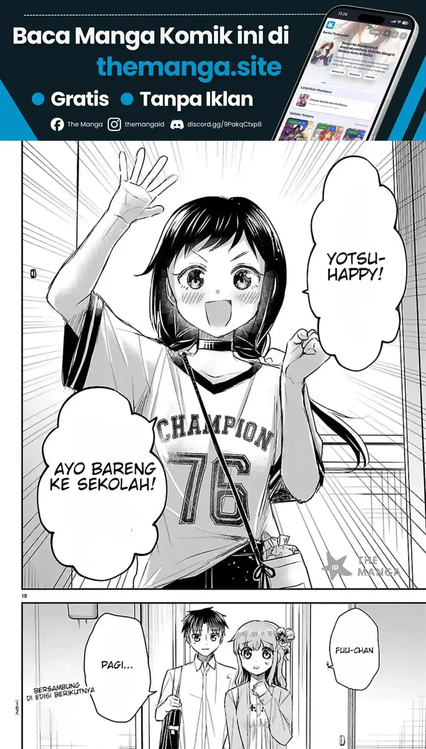 Kimi wa Yotsuba no Clover Chapter 75 Gambar 19