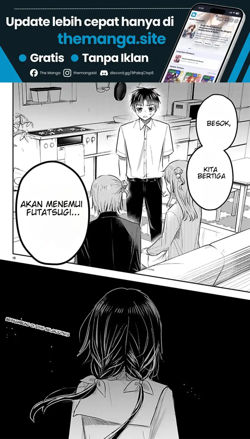 Kimi wa Yotsuba no Clover Chapter 85 Gambar 19