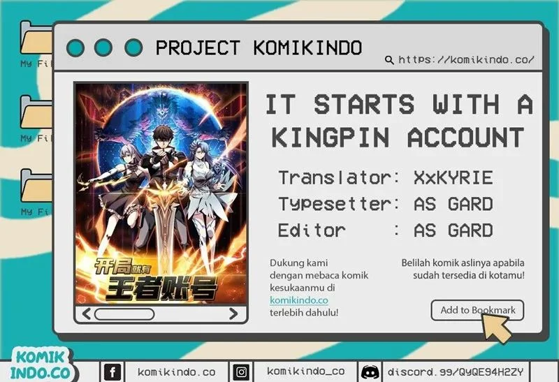 Komik King Account At The Start Chapter 20 gambar 1