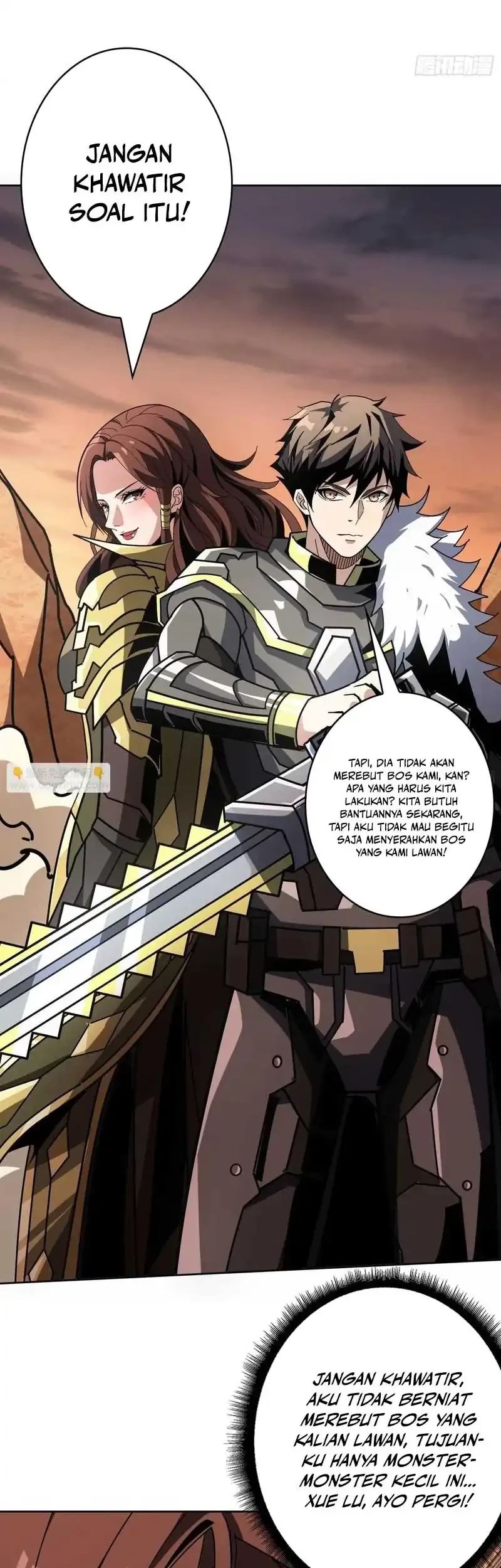 King Account At The Start Chapter 320 Gambar 37