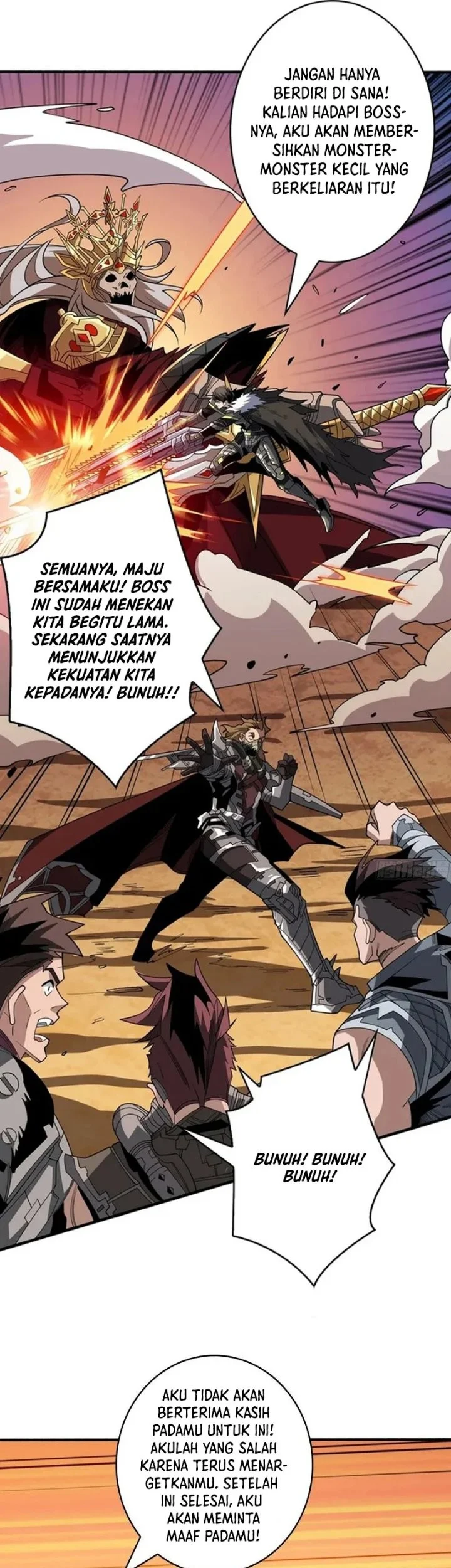 King Account At The Start Chapter 321 Gambar 33
