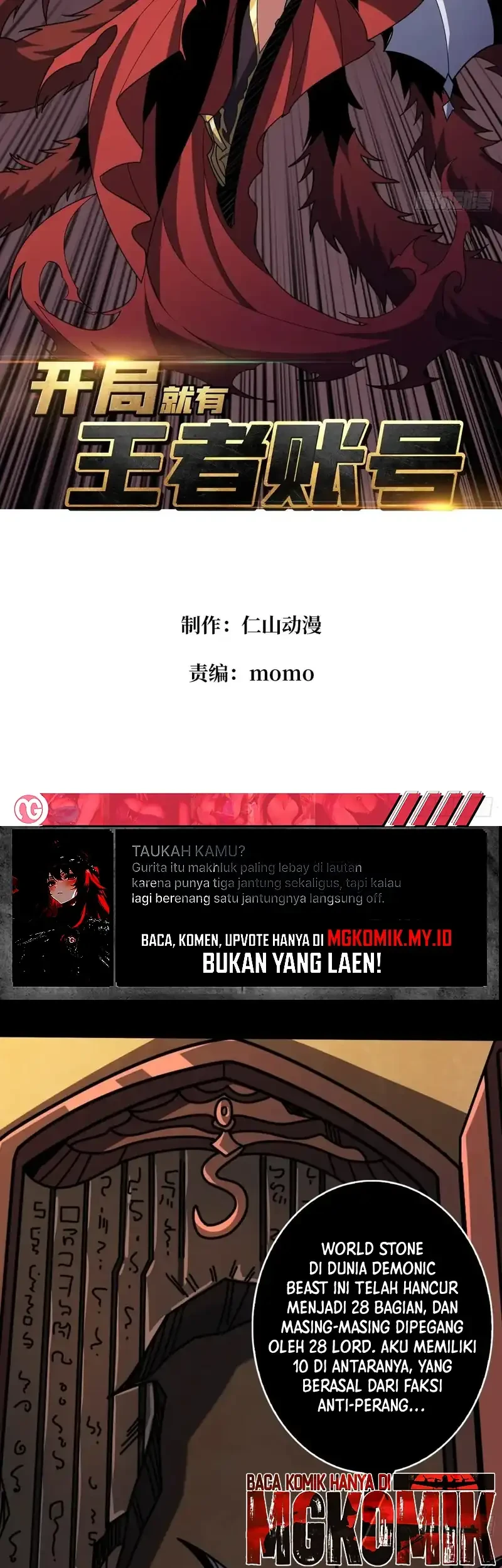 King Account At The Start Chapter 378 Gambar 3