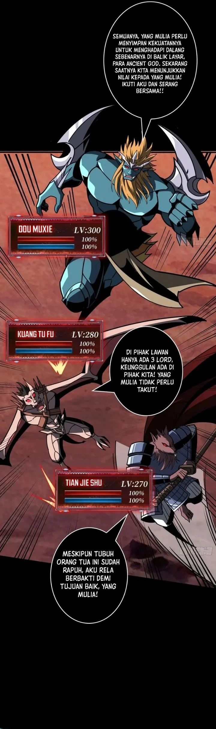 King Account At The Start Chapter 395 Gambar 12