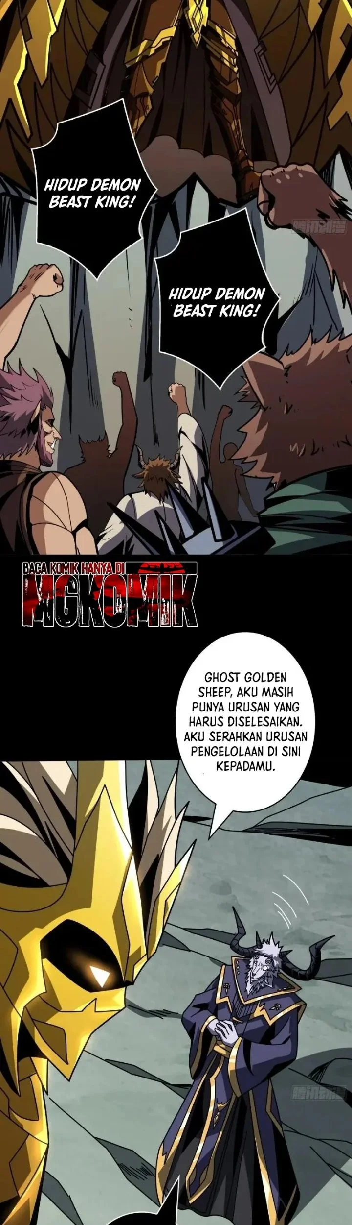 King Account At The Start Chapter 400 Gambar 27