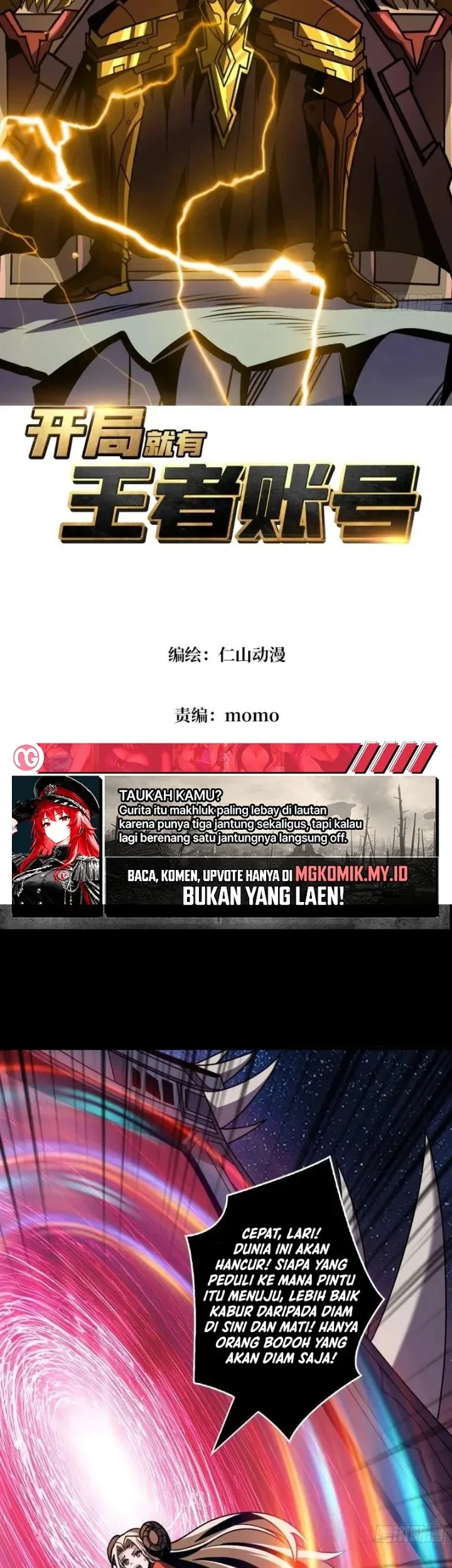 King Account At The Start Chapter 400 Gambar 3