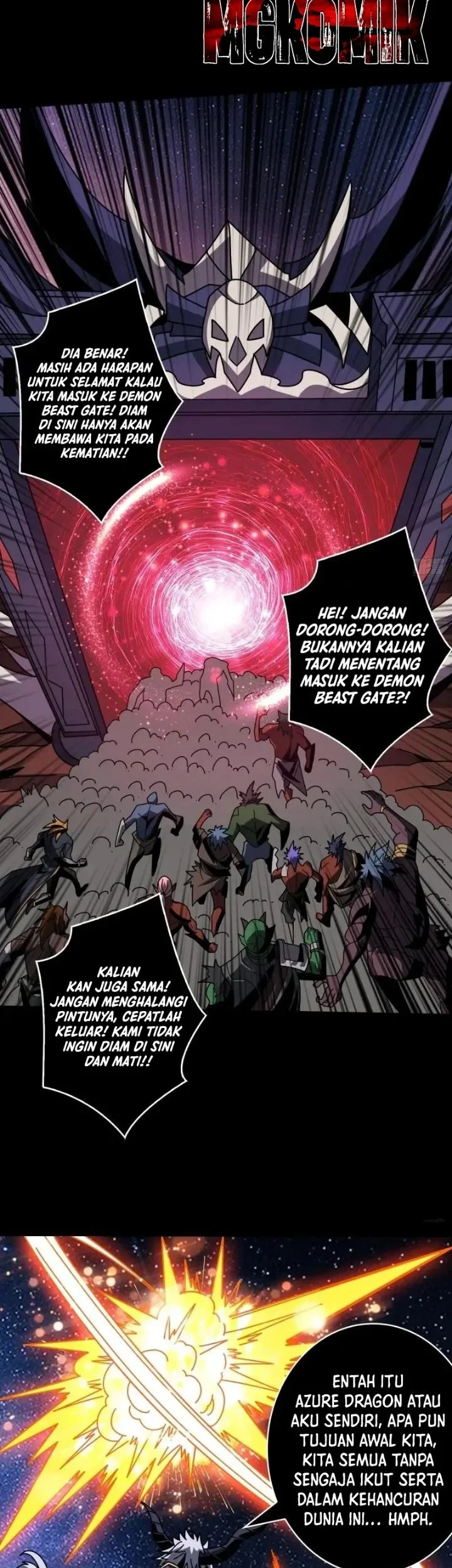 King Account At The Start Chapter 400 Gambar 5