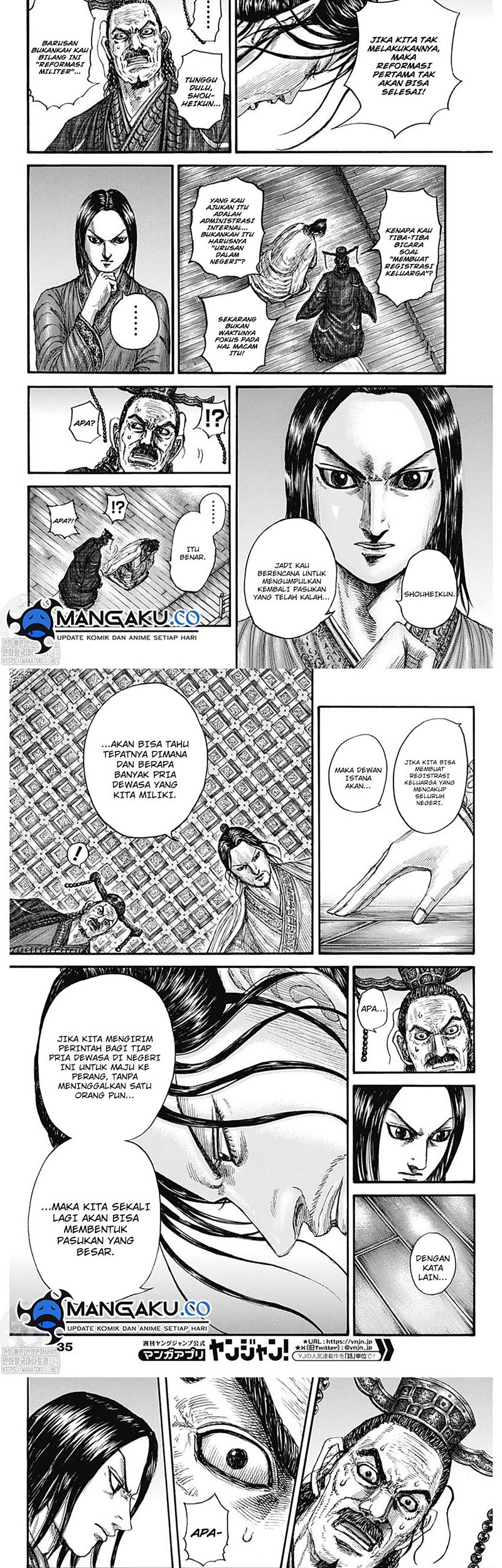 Kingdom Chapter 801 Gambar 3