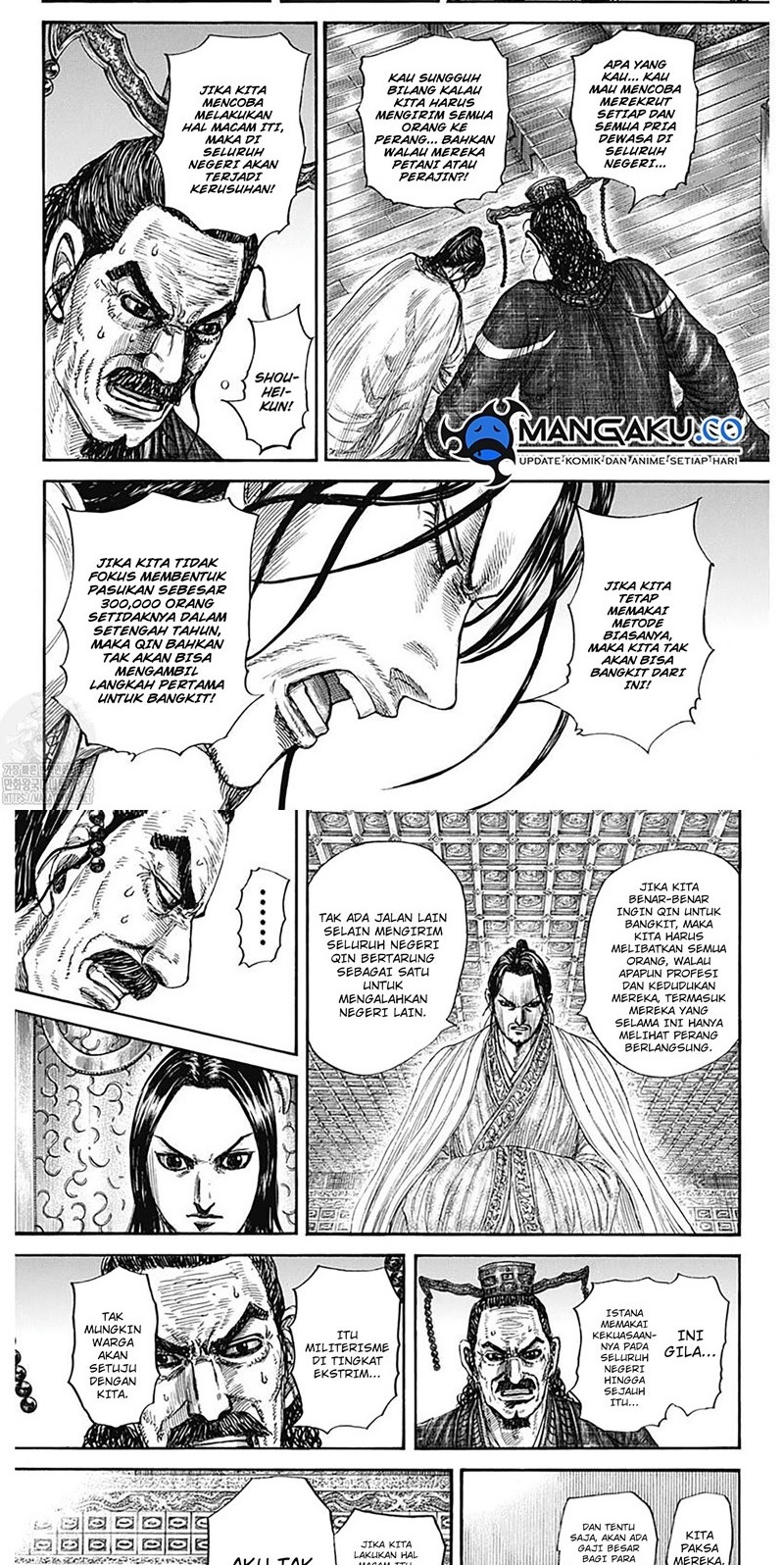 Kingdom Chapter 801 Gambar 4