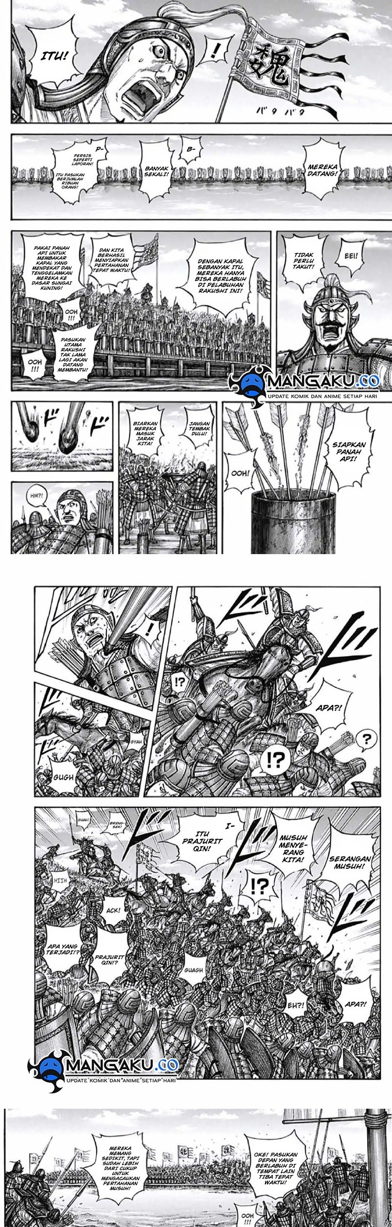 Kingdom Chapter 805 Gambar 3