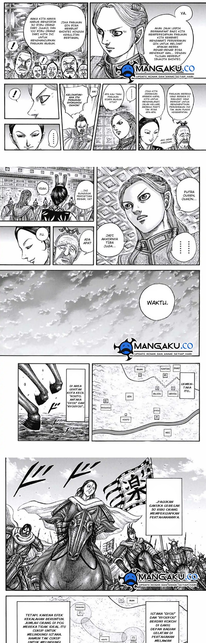 Kingdom Chapter 805 Gambar 5