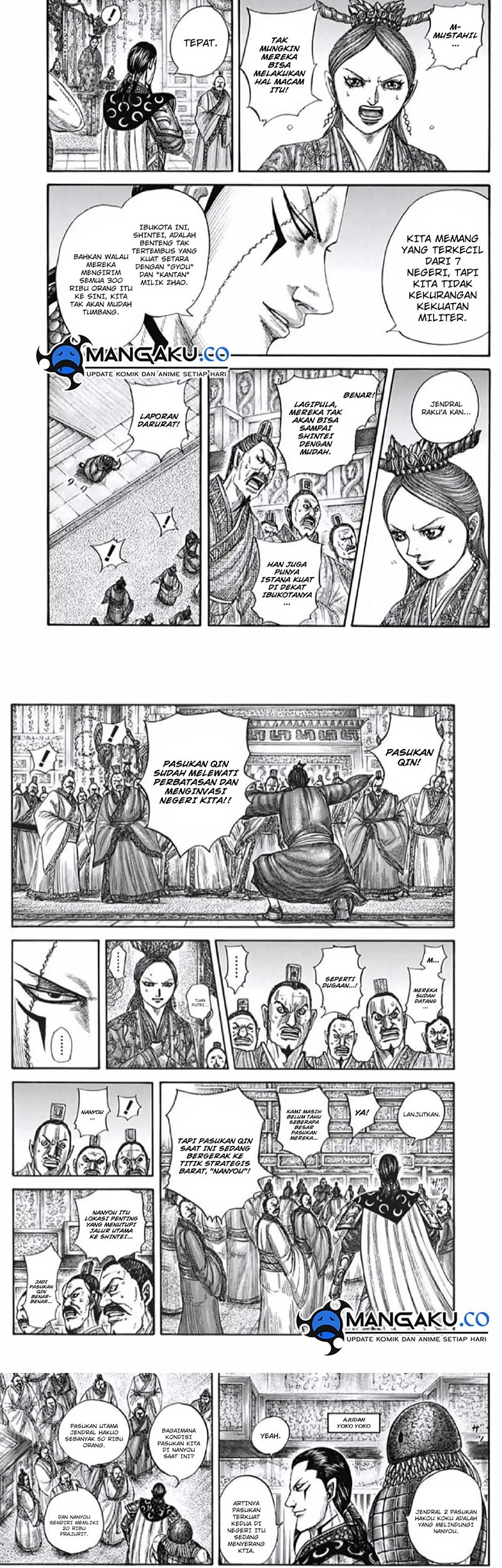 Kingdom Chapter 805 Gambar 8