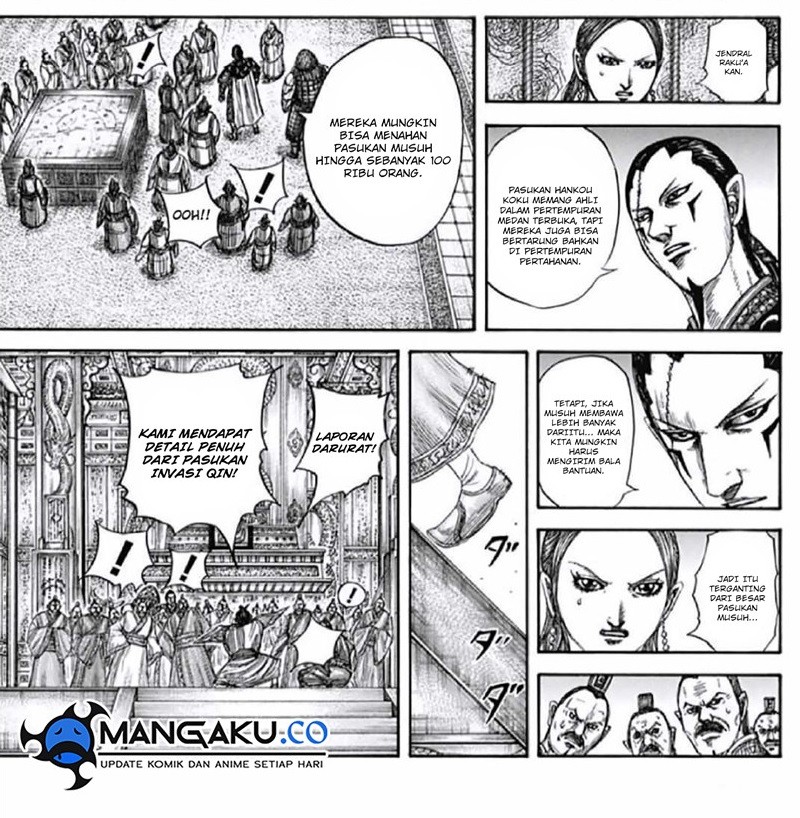 Kingdom Chapter 805 Gambar 9