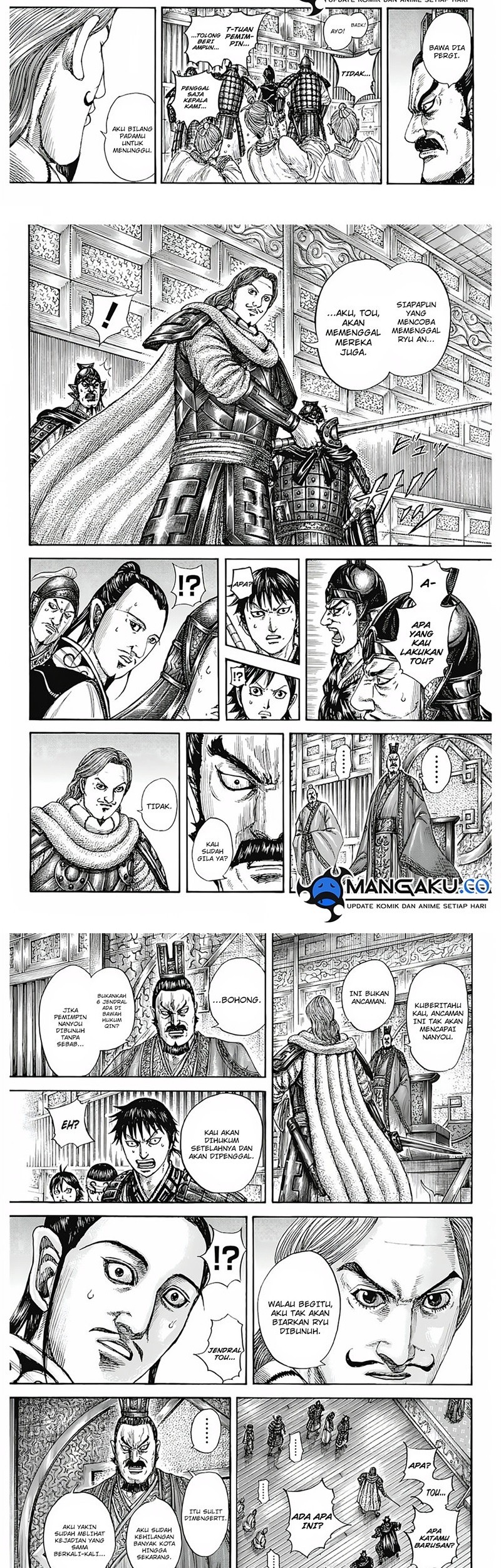 Kingdom Chapter 809 Gambar 5