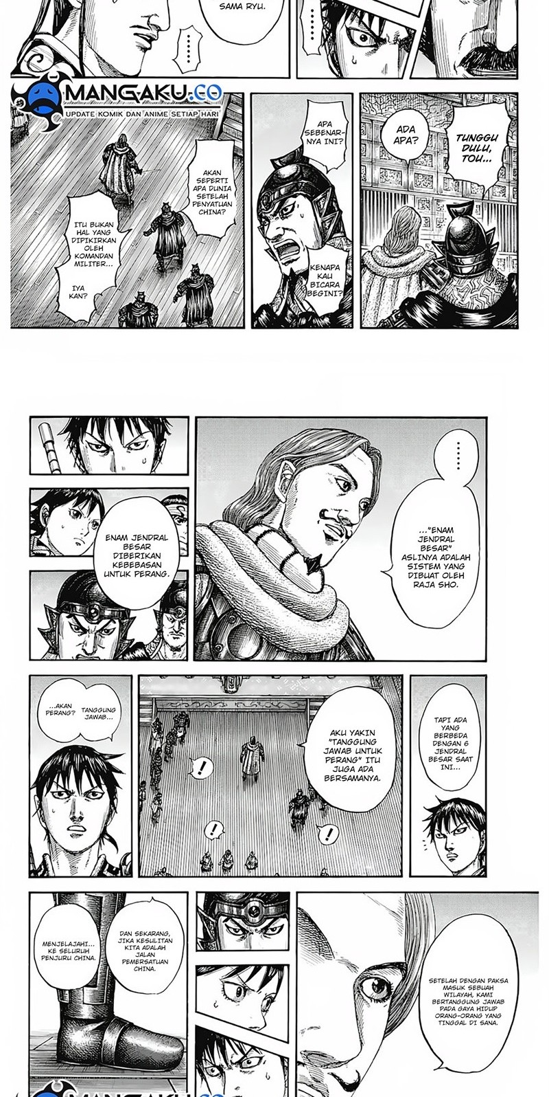 Kingdom Chapter 809 Gambar 8