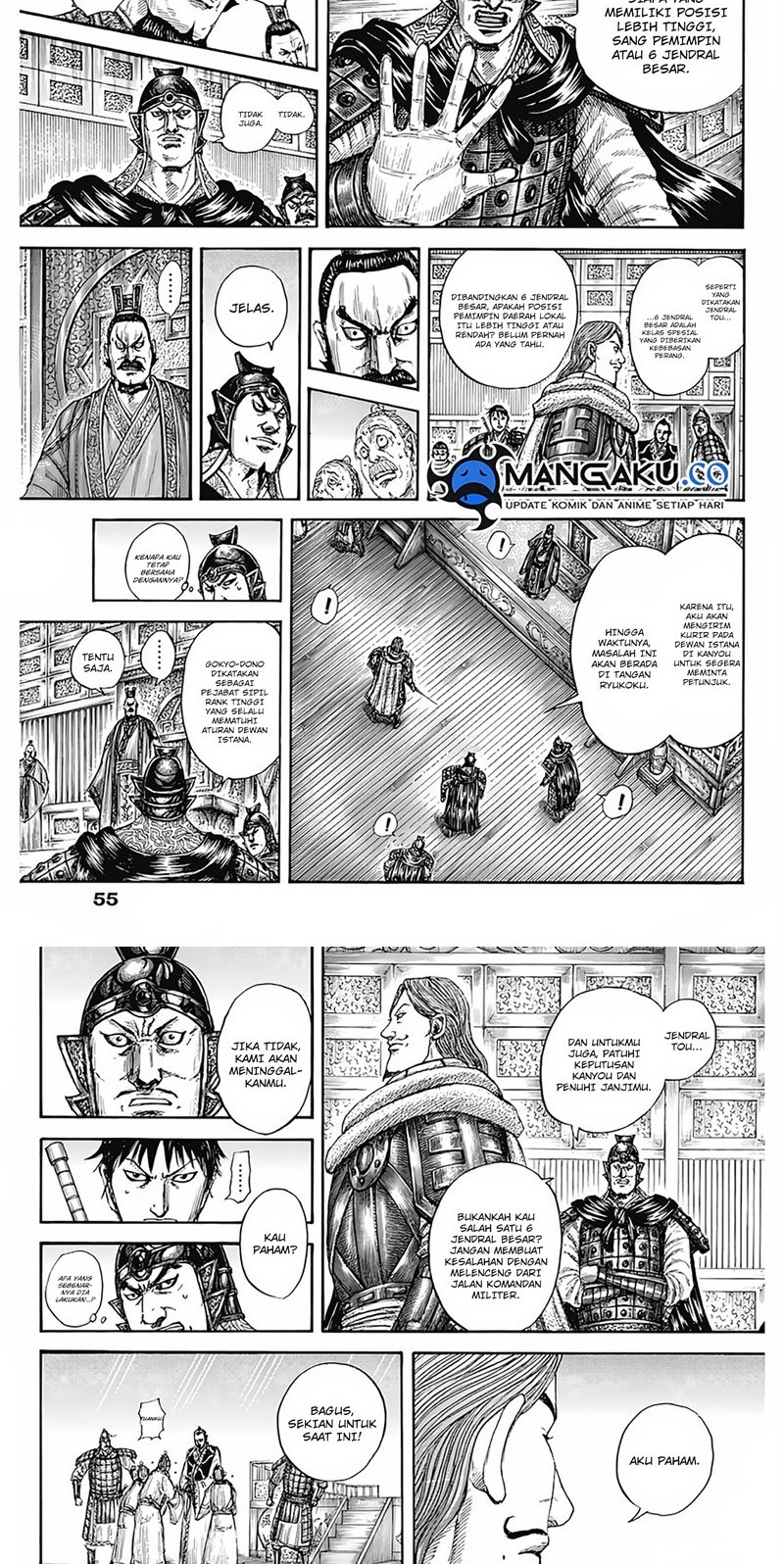 Kingdom Chapter 809 Gambar 10