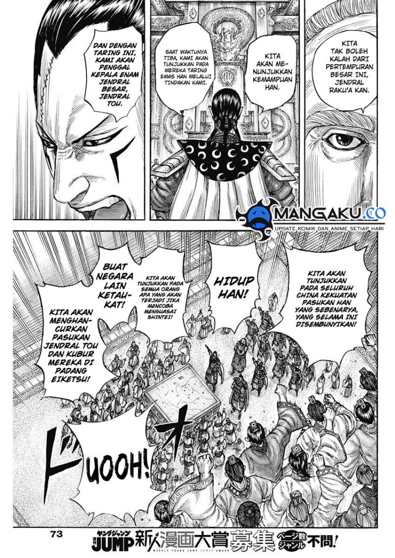 Kingdom Chapter 813 Gambar 18