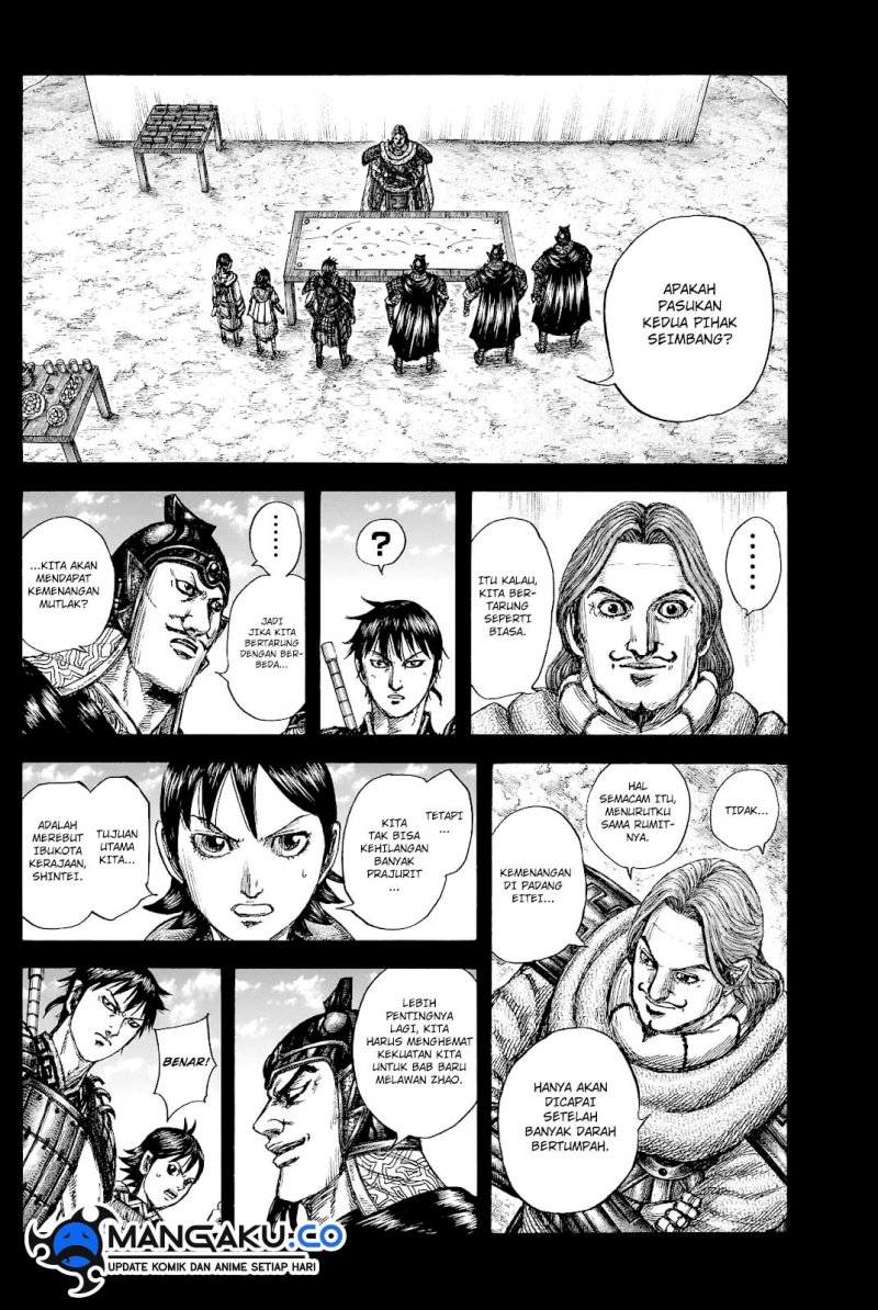 Kingdom Chapter 817 Gambar 9