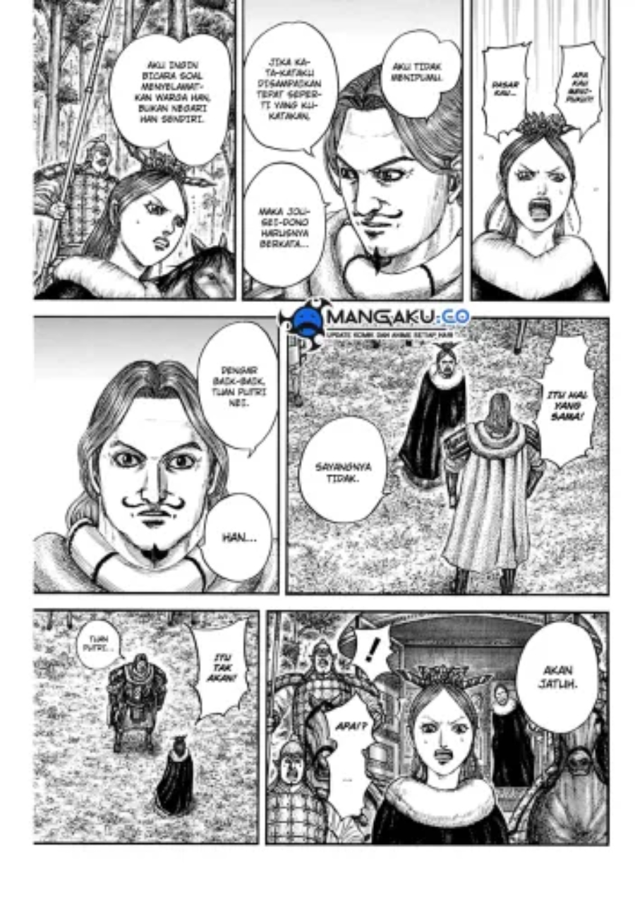 Kingdom Chapter 819 Gambar 16