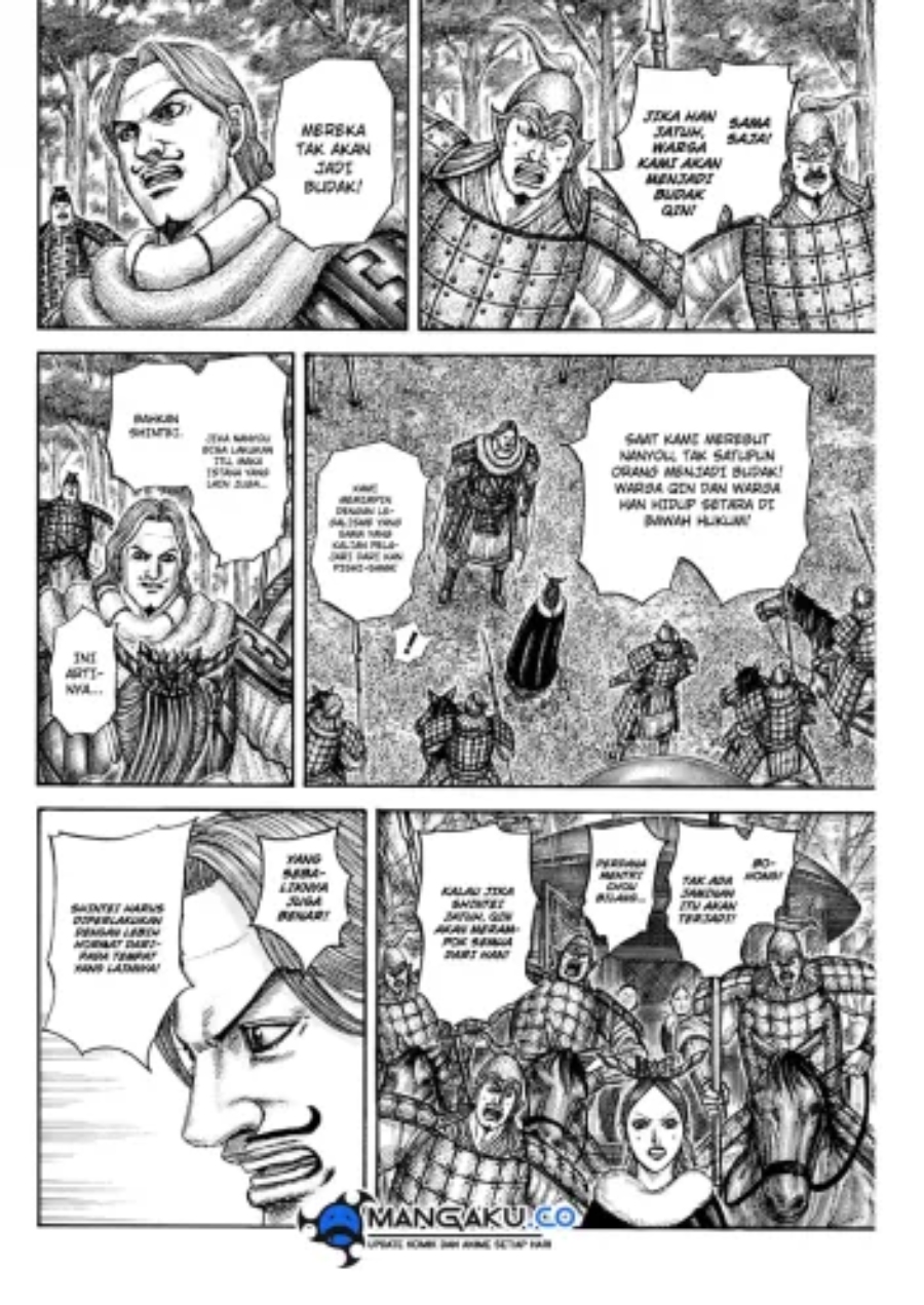 Kingdom Chapter 819 Gambar 19