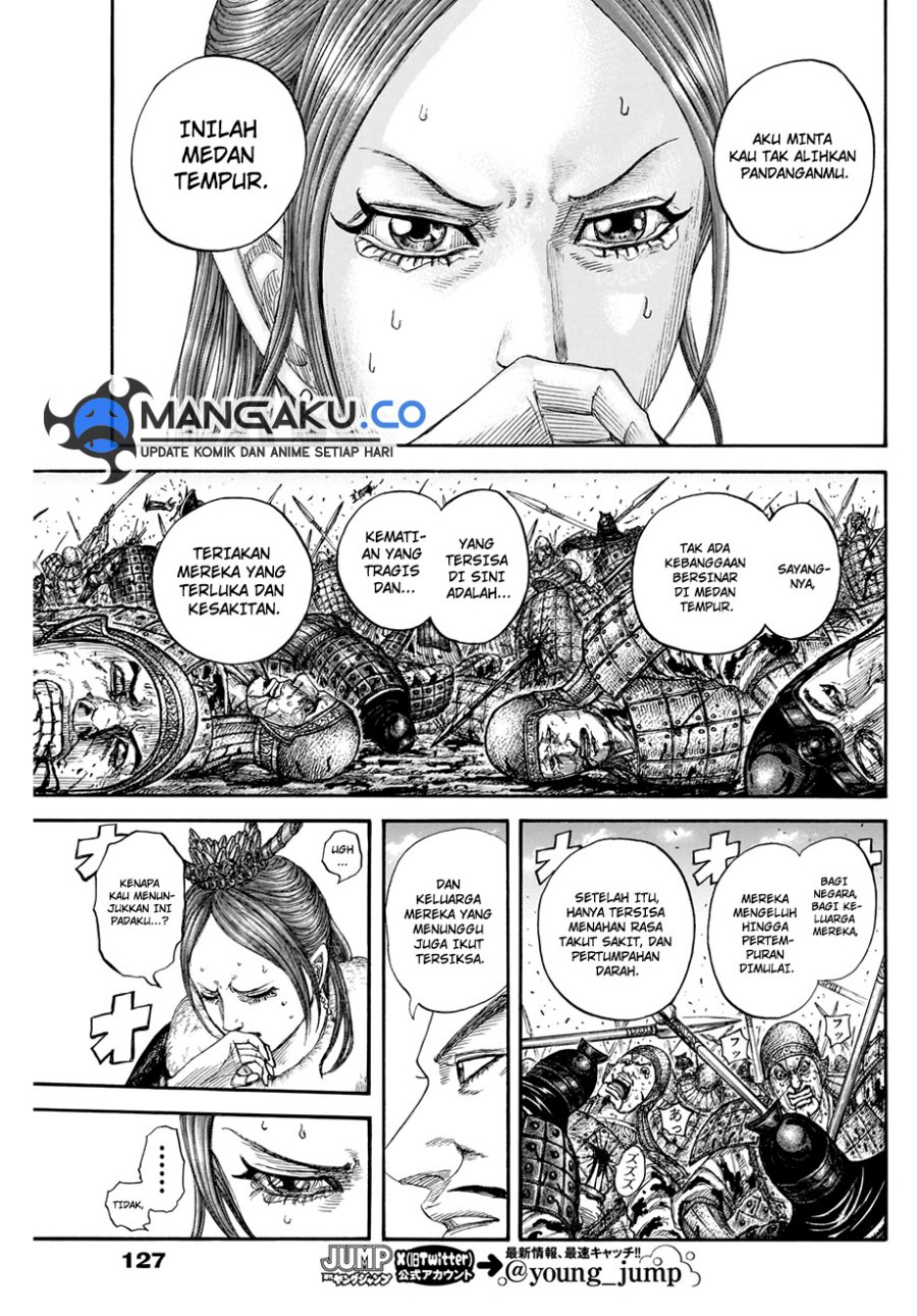 Kingdom Chapter 820 Gambar 13
