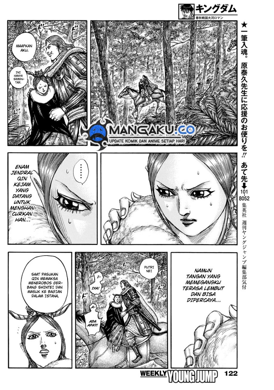 Kingdom Chapter 820 Gambar 9