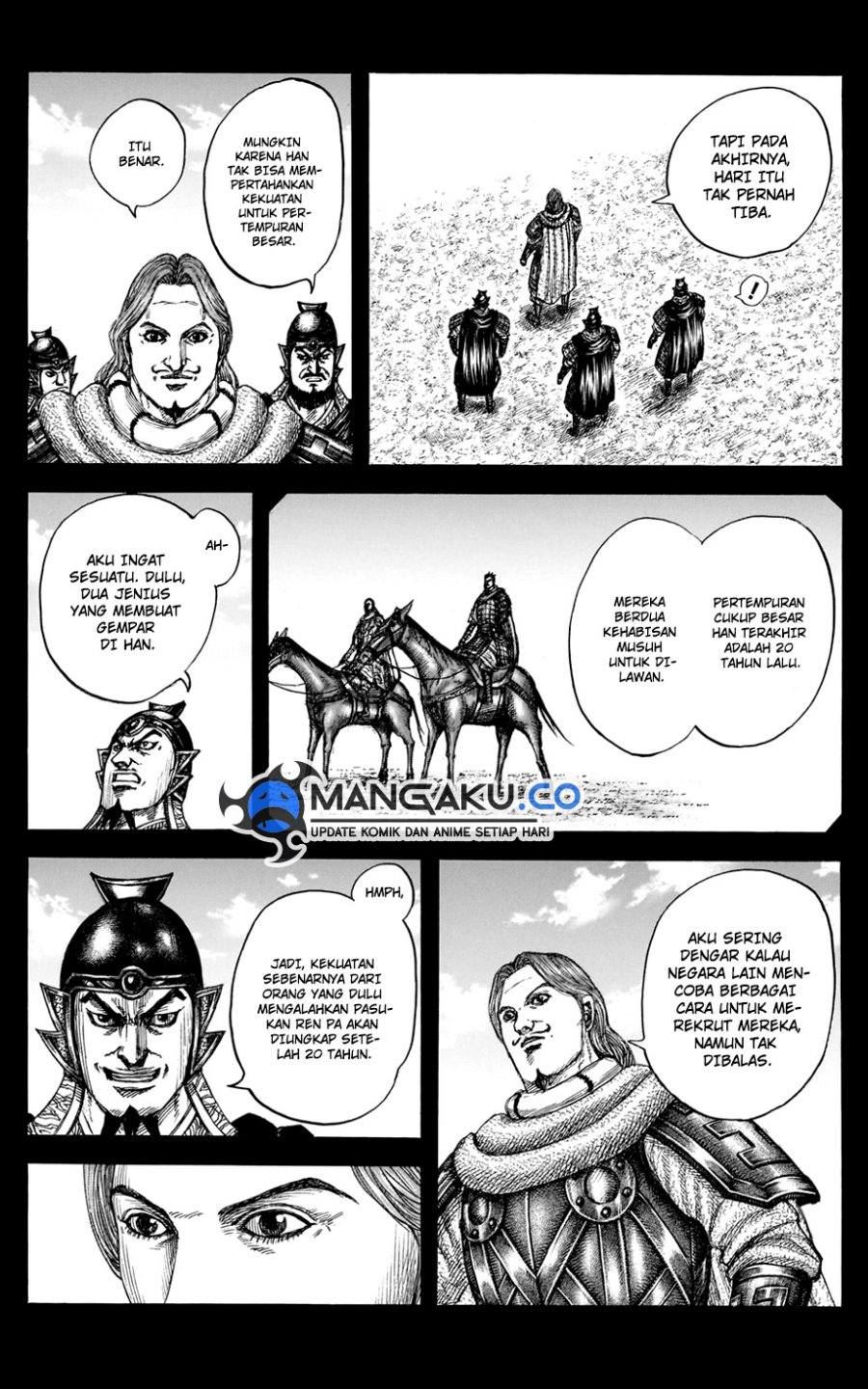 Kingdom Chapter 822 Gambar 18