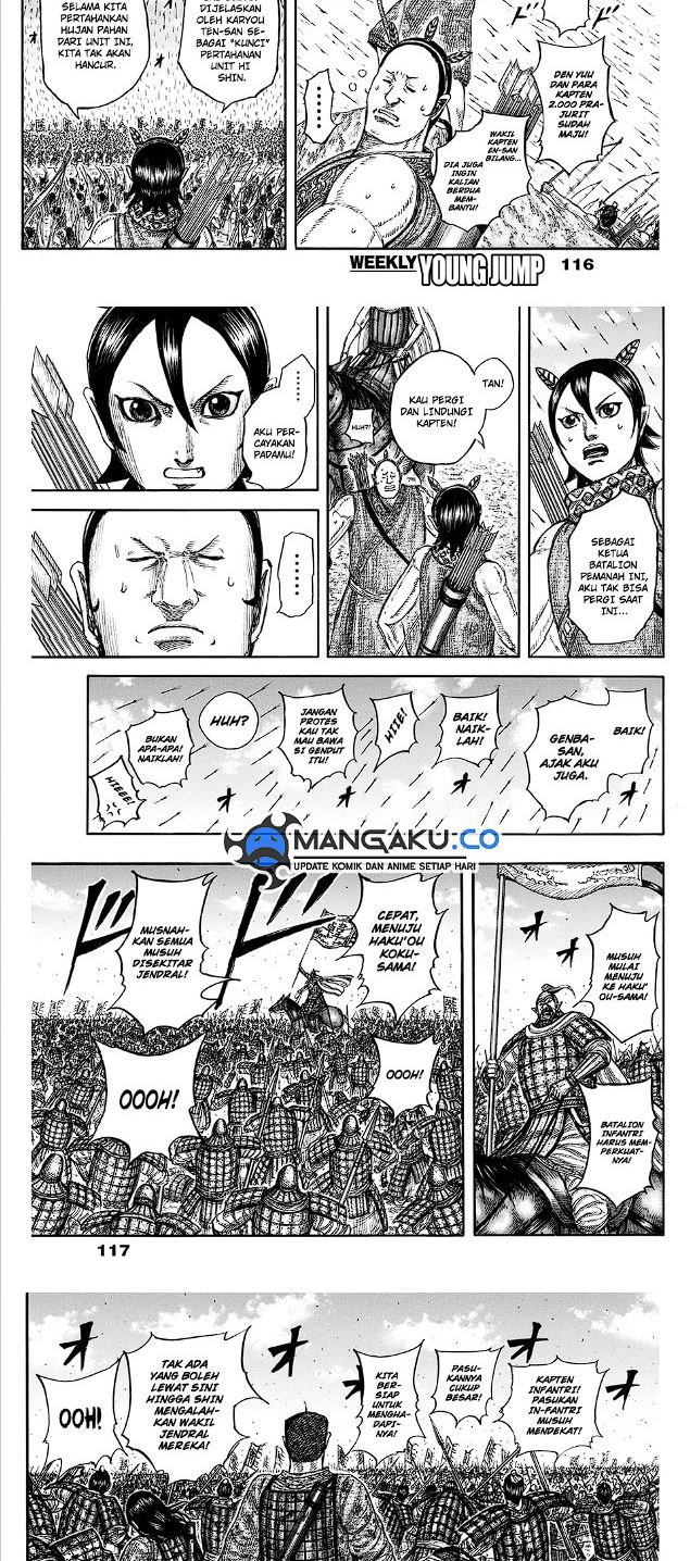 Kingdom Chapter 824 Gambar 4