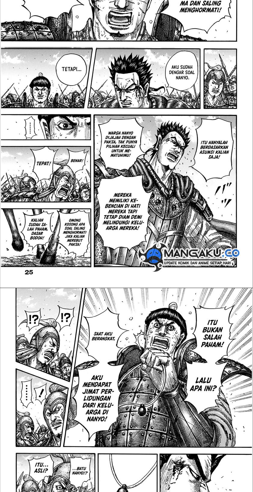 Kingdom Chapter 825 Gambar 11