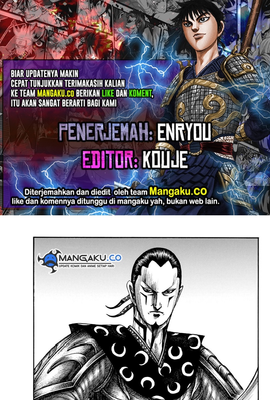 Baca Komik Kingdom Chapter 828 Gambar 1