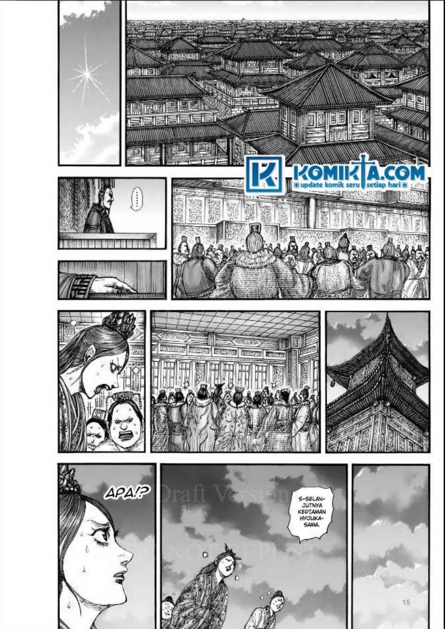 Kingdom Chapter 831 Gambar 15